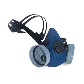 Respirator with 2 filters