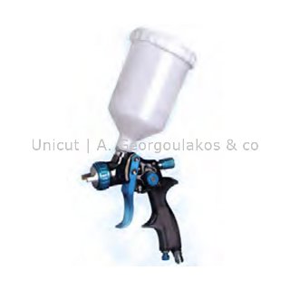 Spray gun with gravity flow cup 2010LVLP