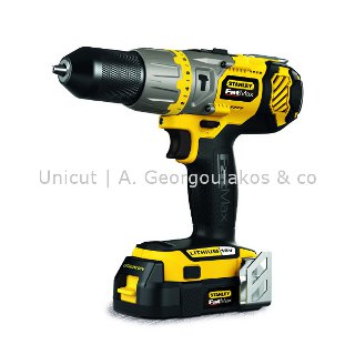 STANLEY FMC620LB - 18V Lithium Cordless Compact 1/2 In. Hammerdrill Kit