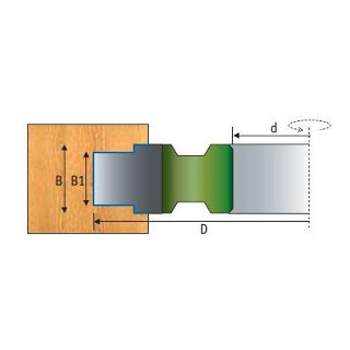 Groove cutter for window mechanism