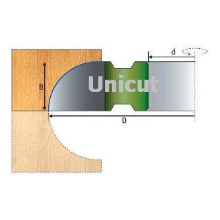 Radius Groove Cutter 1/4