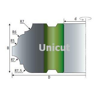 Multiprofile Cutter No3