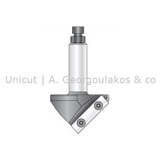 Inclined drills for cuts and rounding of all panels