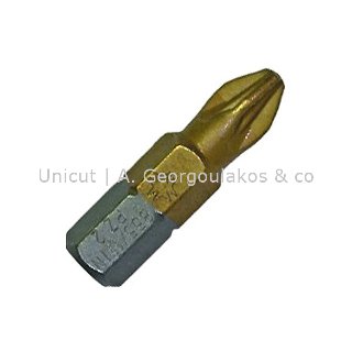 Screwdriver Bit PZ - Tin