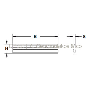 System "Tersa" Planer Knives