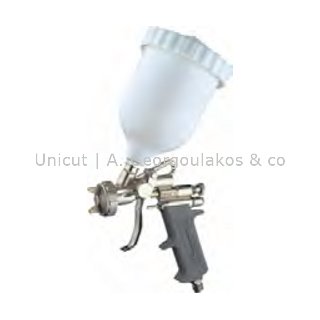 Spray gun with gravity flow cup E70